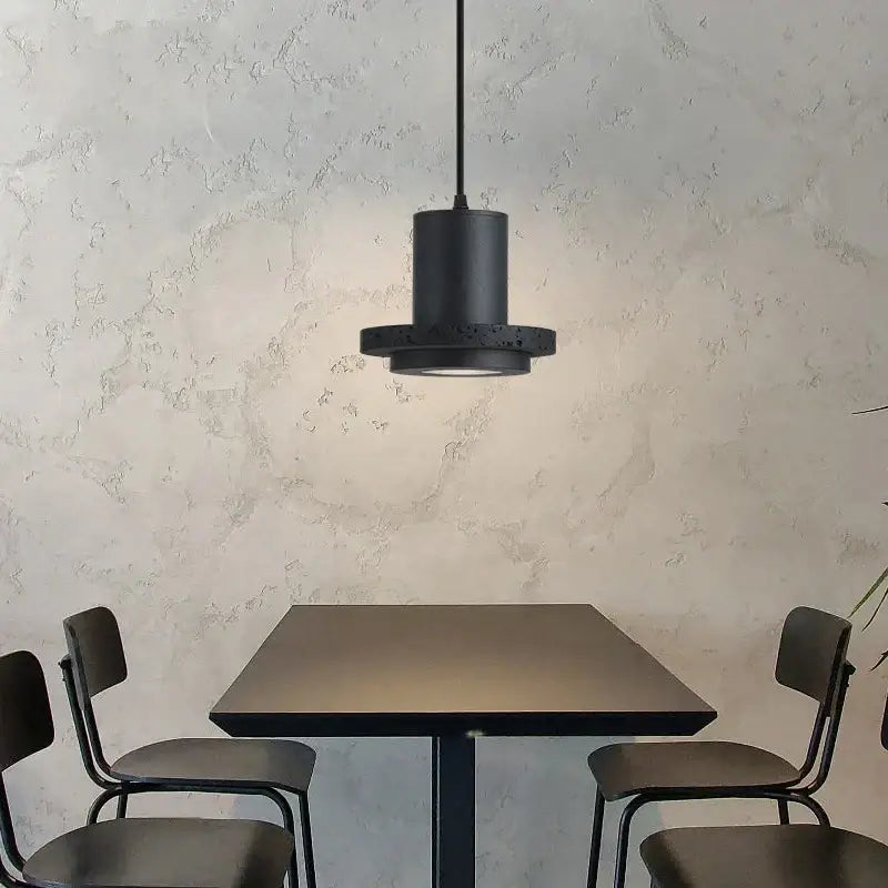 DecorBites™ Black Hole Stone Chandelier | Nordic Raw Stone Decorative Bedside Lamp