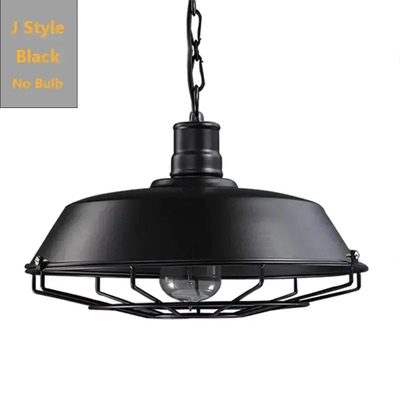 DecorBites™ Black Industrial Pendant Light for Kitchen Island Bar Farmhouse Decor