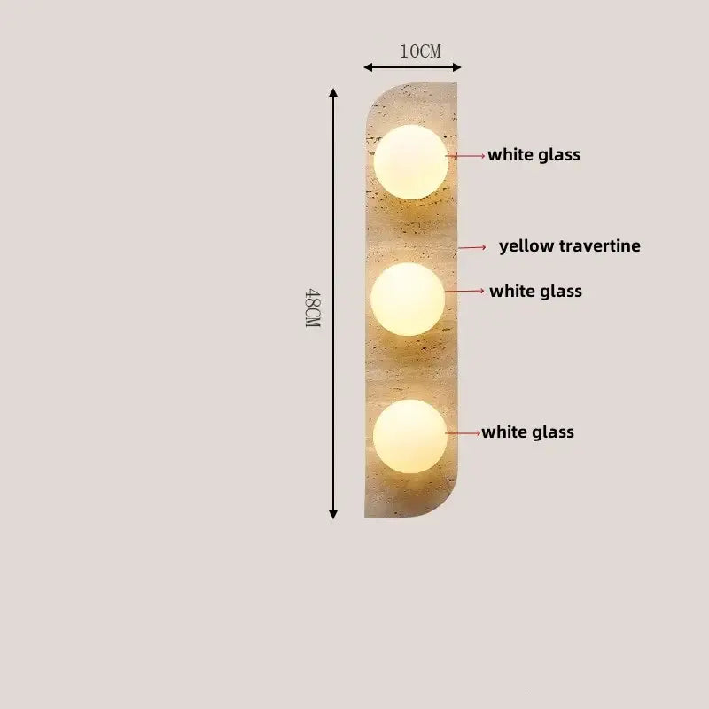 DecorBites™ Black Iron LED Wall Light Fixture Coffee Nordic Wood Switch Bedside Lamp