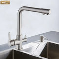 DecorBites™ Black Kitchen Faucet Mixer Tap 360° Rotation Water Features