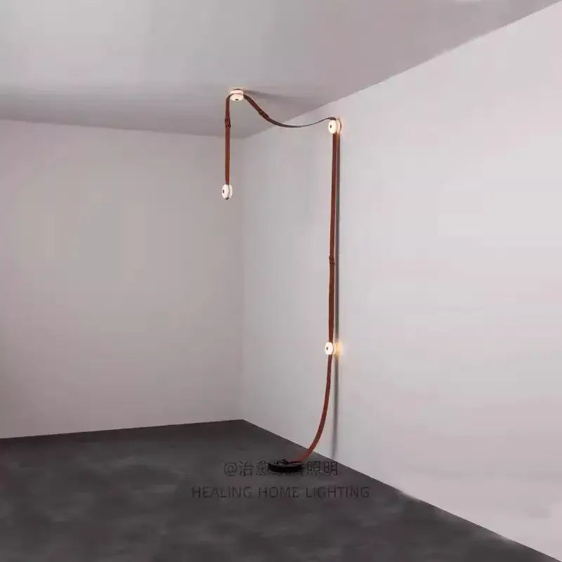 DecorBites™ Black Leather Marble Chandeliers | Adjustable Dining Room Lamps | Easy Installation Home Decor