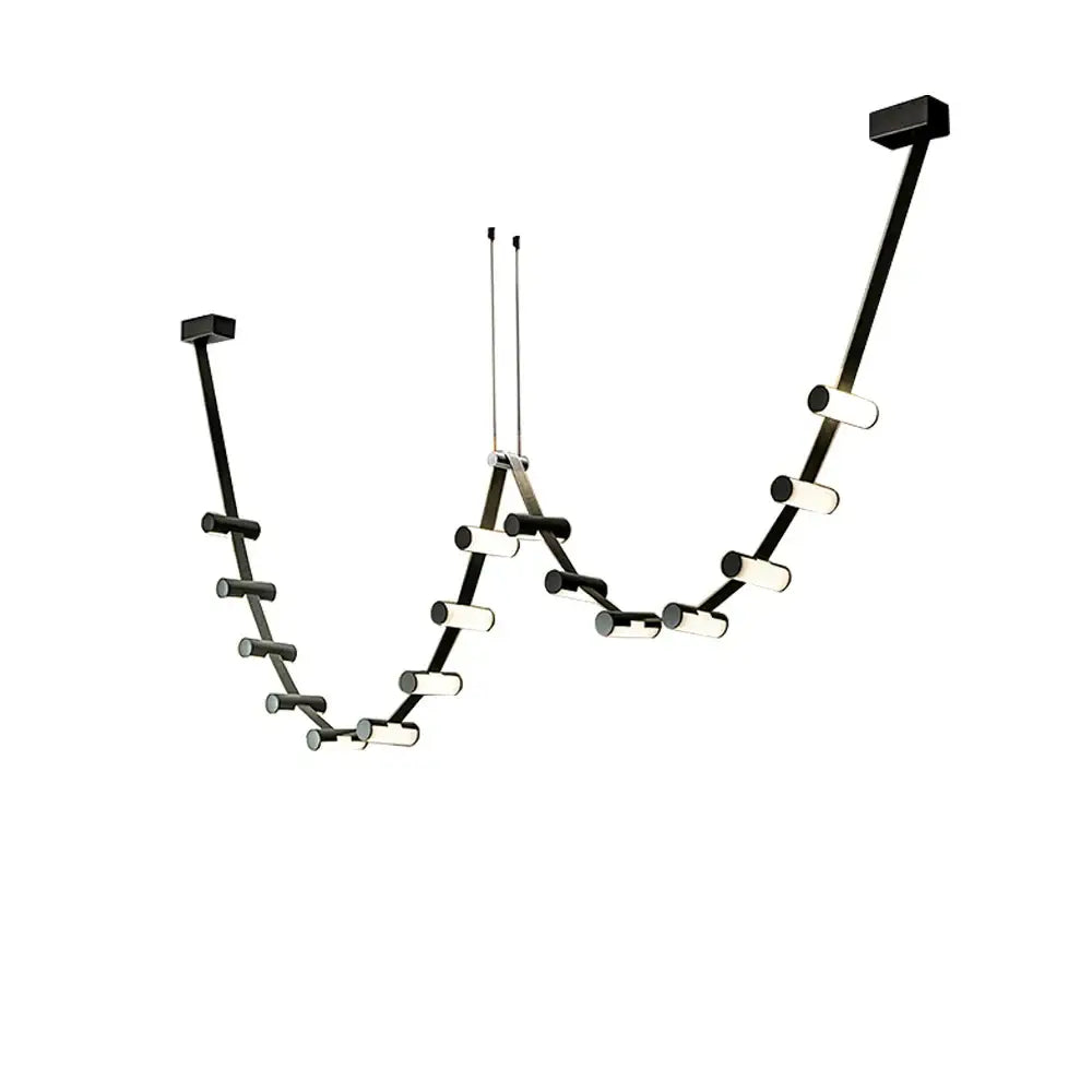 DecorBites™ Black Leather Pendant Light for Dining Room Home Decor