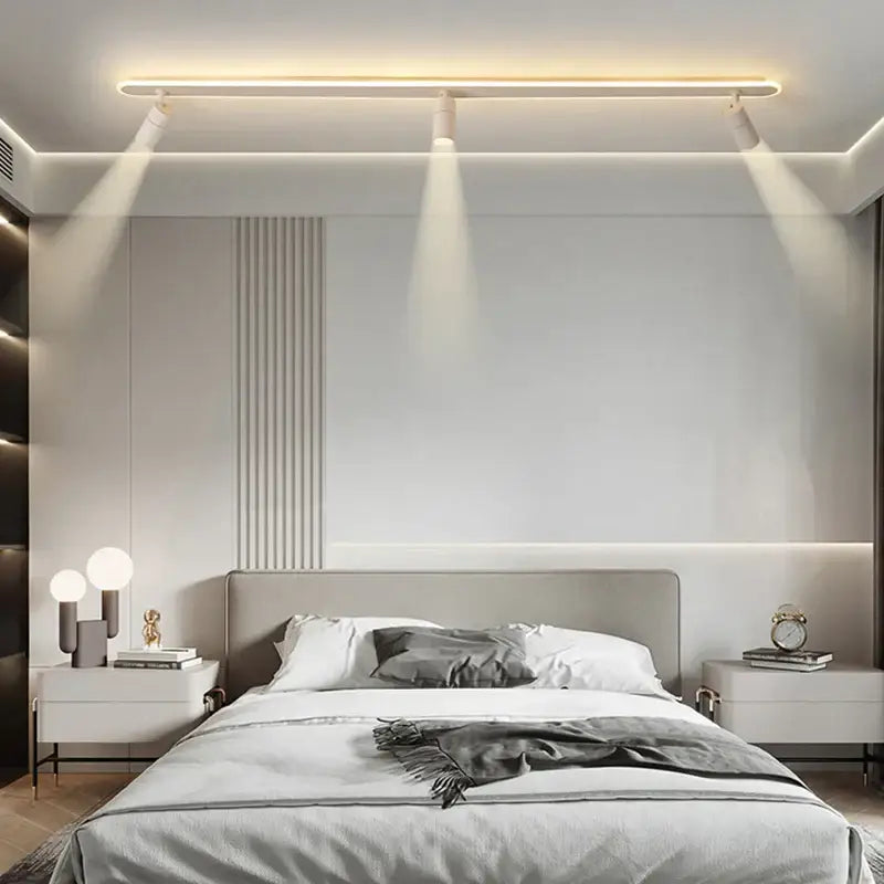 DecorBites™ Black LED Ceiling Spotlights for Living Room Kitchen Bedroom Decor