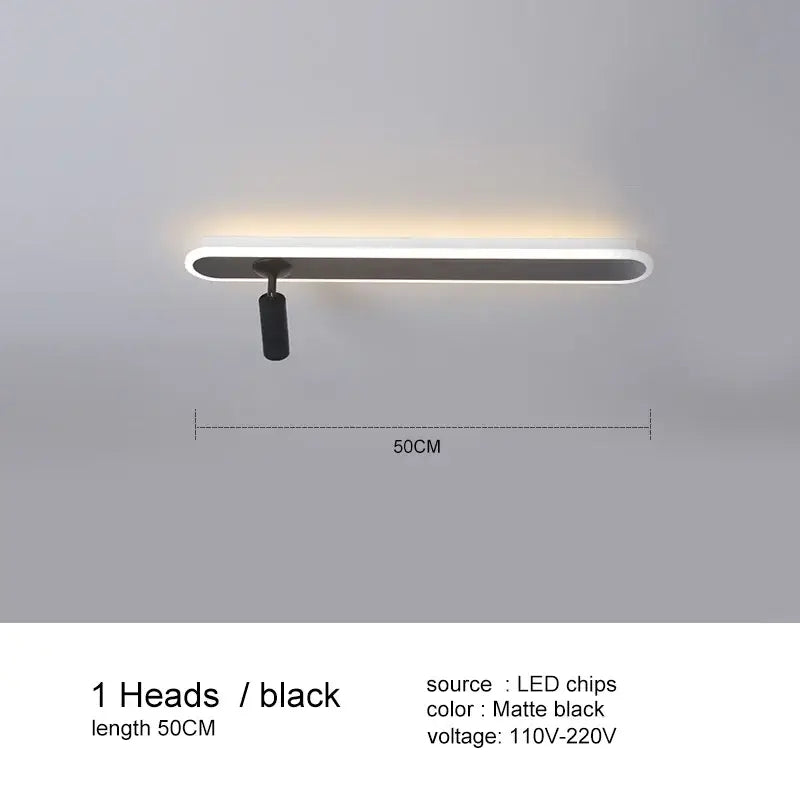 DecorBites™ Black LED Ceiling Spotlights for Living Room Kitchen Bedroom Decor