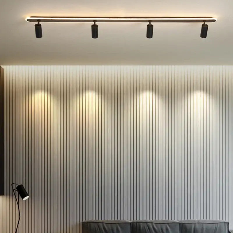 DecorBites™ Black LED Ceiling Spotlights for Living Room Kitchen Bedroom Decor