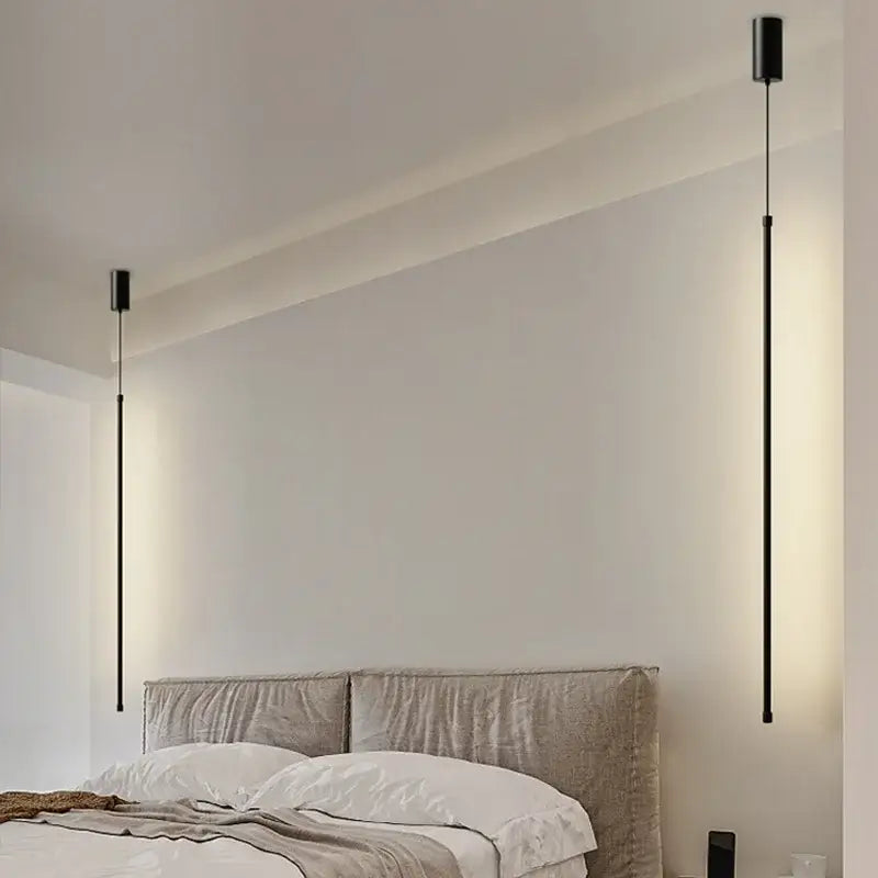 DecorBites™ Black LED Chandelier Pendant Lights for Dining Room and Bedroom
