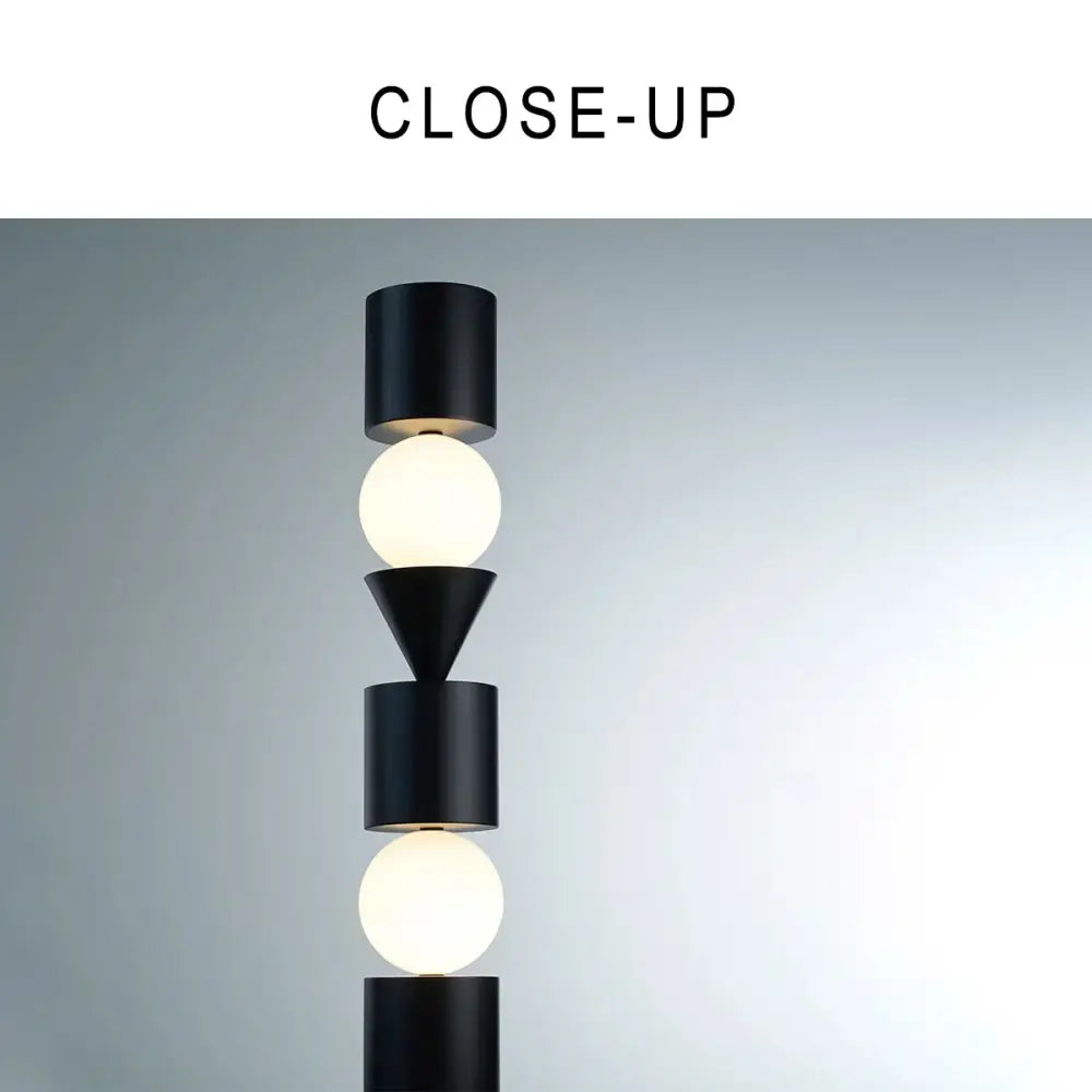 DecorBites™ Black LED Floor Lamp for Home Decorative Lighting