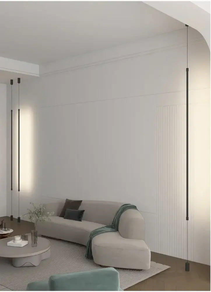 DecorBites™ Black LED Pendant Chandeliers for Modern Nordic Home Decor
