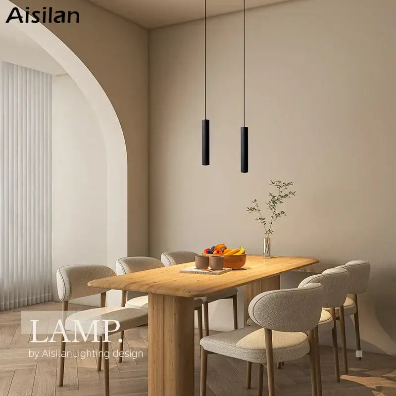 DecorBites™ Black LED Pendant Light 5W CRI 97 Double Anti-glare Spot Light for Living Room