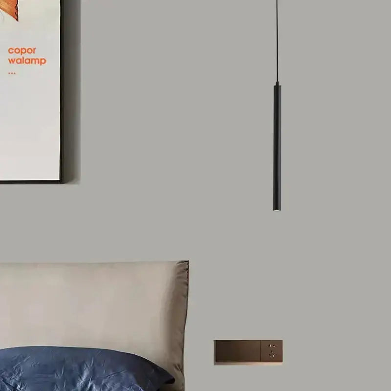 DecorBites™ Black LED Pendant Lights 30/40/50/60cm for Dining Room, Bedroom, Kitchen