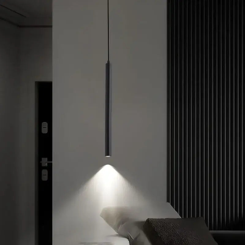 DecorBites™ Black LED Pendant Lights 30/40/50/60cm for Dining Room, Bedroom, Kitchen