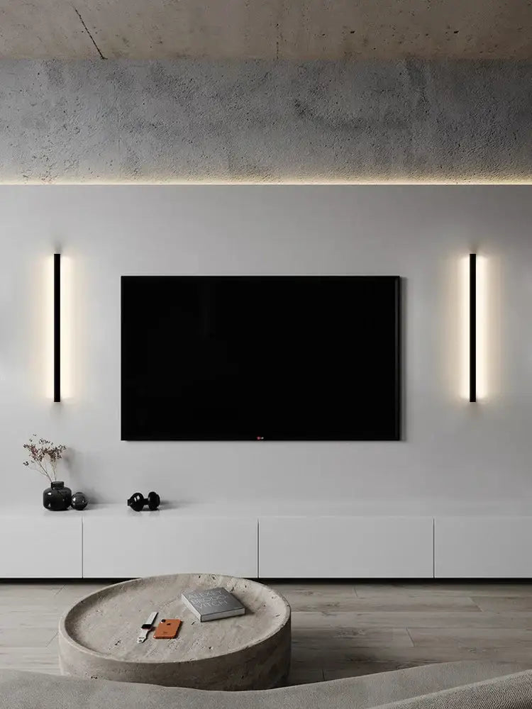 DecorBites™ Black LED Wall Lamp for Bedroom Living Room Aisle Sofa Background