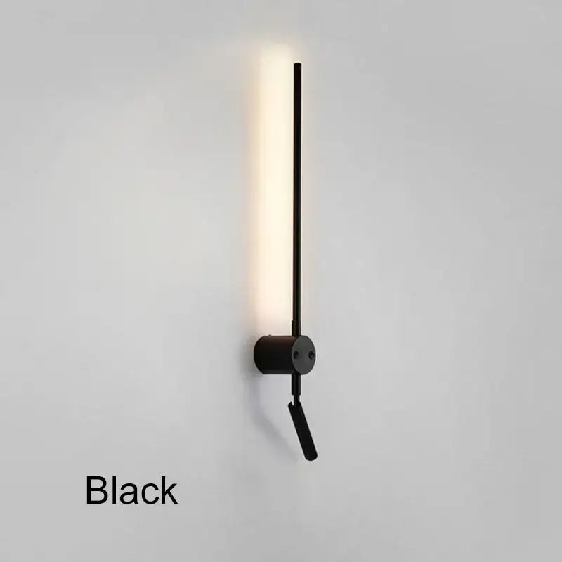 DecorBites™ Black LED Wall Lamp for Bedroom Living Room Stairs Dining Hallways