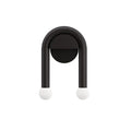 DecorBites™ Black LED Wall Lamp: Modern Nordic Indoor Sconces for Living Bedroom Bathroom