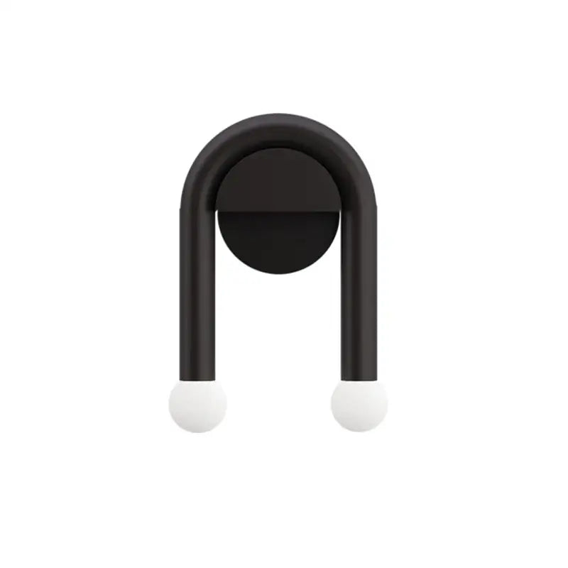 DecorBites™ Black LED Wall Lamp: Modern Nordic Indoor Sconces for Living Bedroom Bathroom