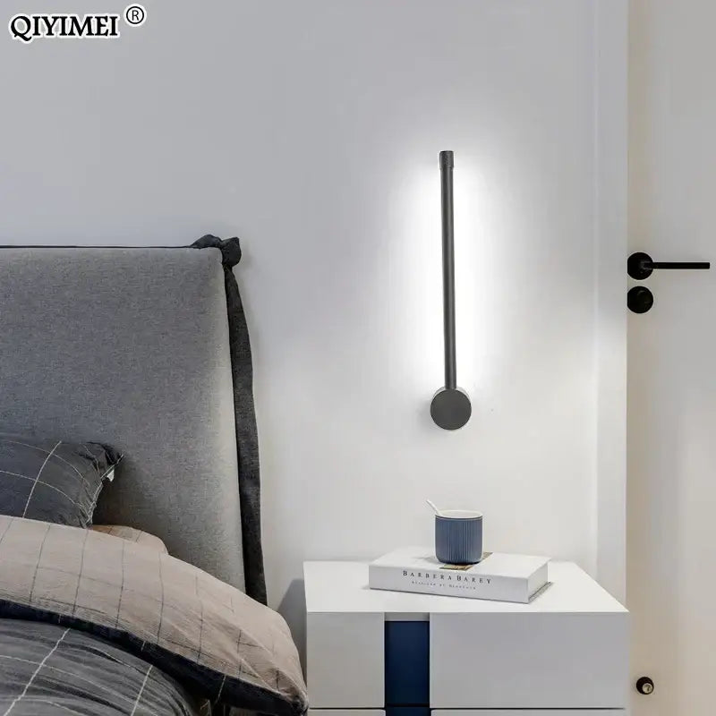 DecorBites™ Black LED Wall Sconce for Living Room Bedroom Lighting