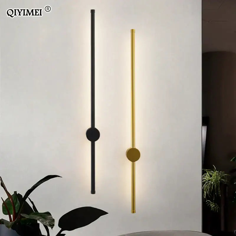 DecorBites™ Black LED Wall Sconce for Living Room Bedroom Lighting