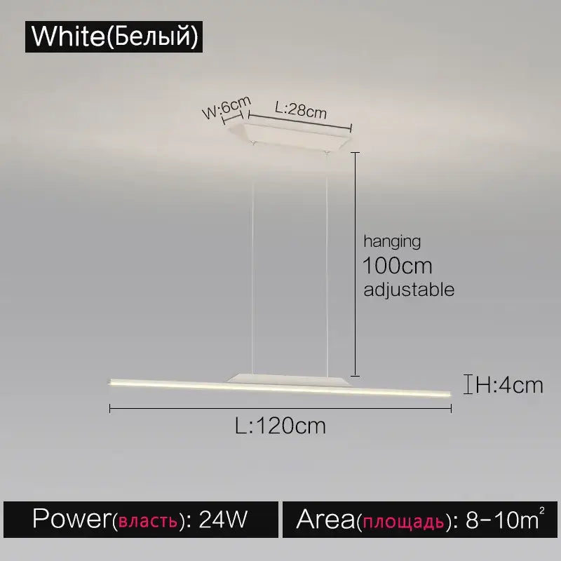DecorBites™ Black Line Chandelier: Elegant Salon Design, Luxury Lighting for Home and Restaurant