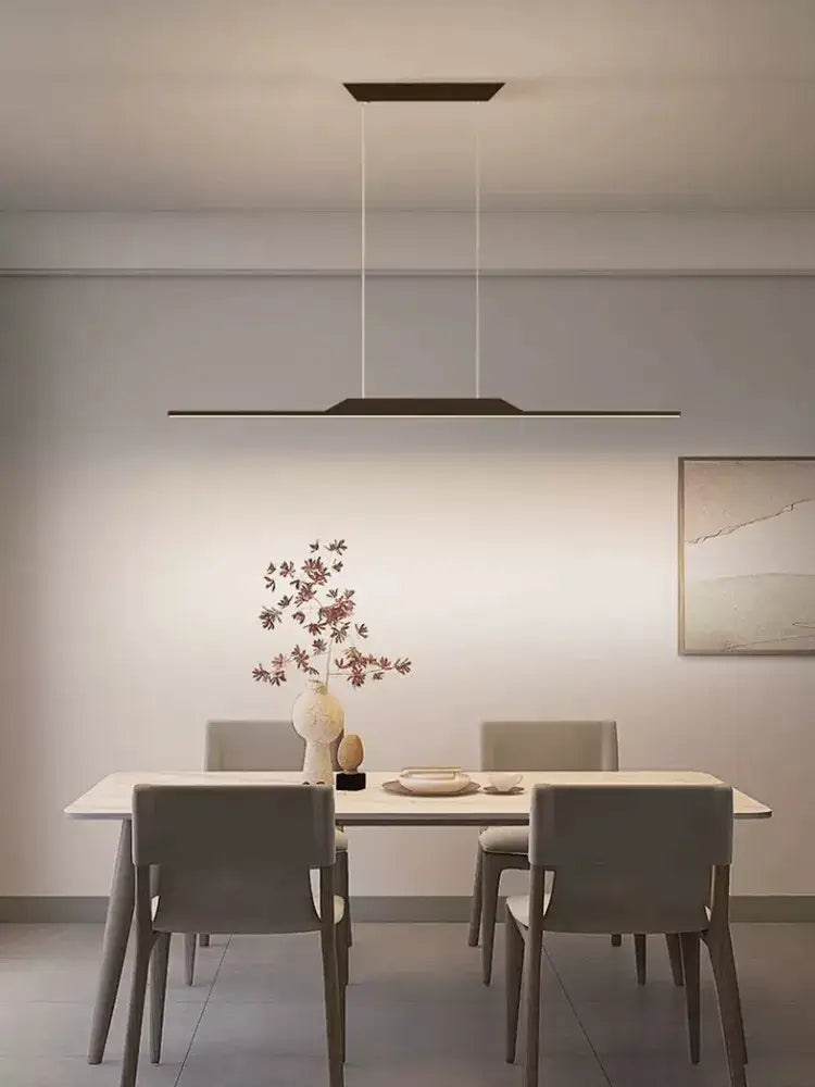 DecorBites™ Black Line Chandelier: Elegant Salon Design, Luxury Lighting for Home and Restaurant
