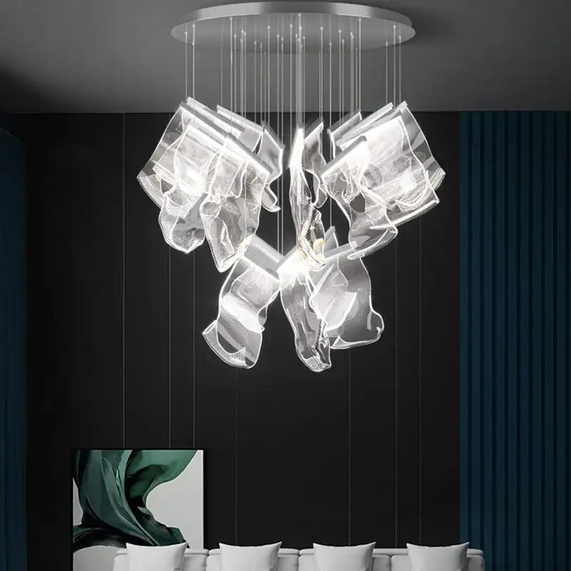 DecorBites™ Black Love Chandelier Lighting for Dinning Room