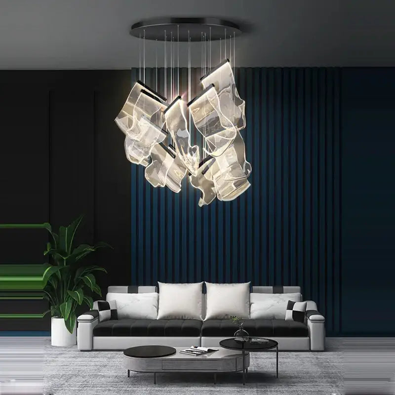 DecorBites™ Black Love Chandelier Lighting for Dinning Room