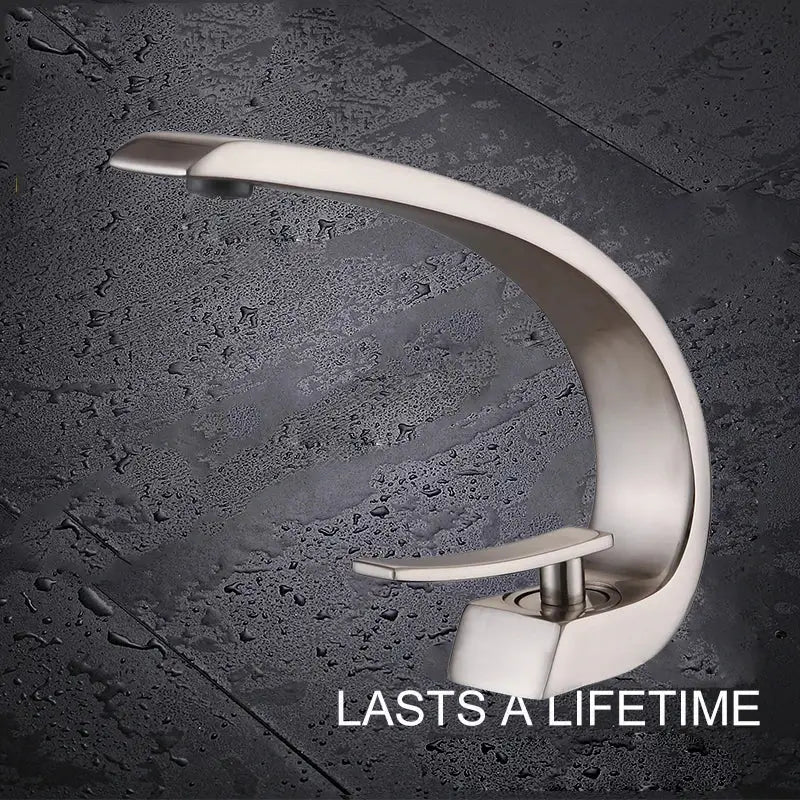 DecorBites™ Black Luxury Brass Basin Faucet Mixer Tap