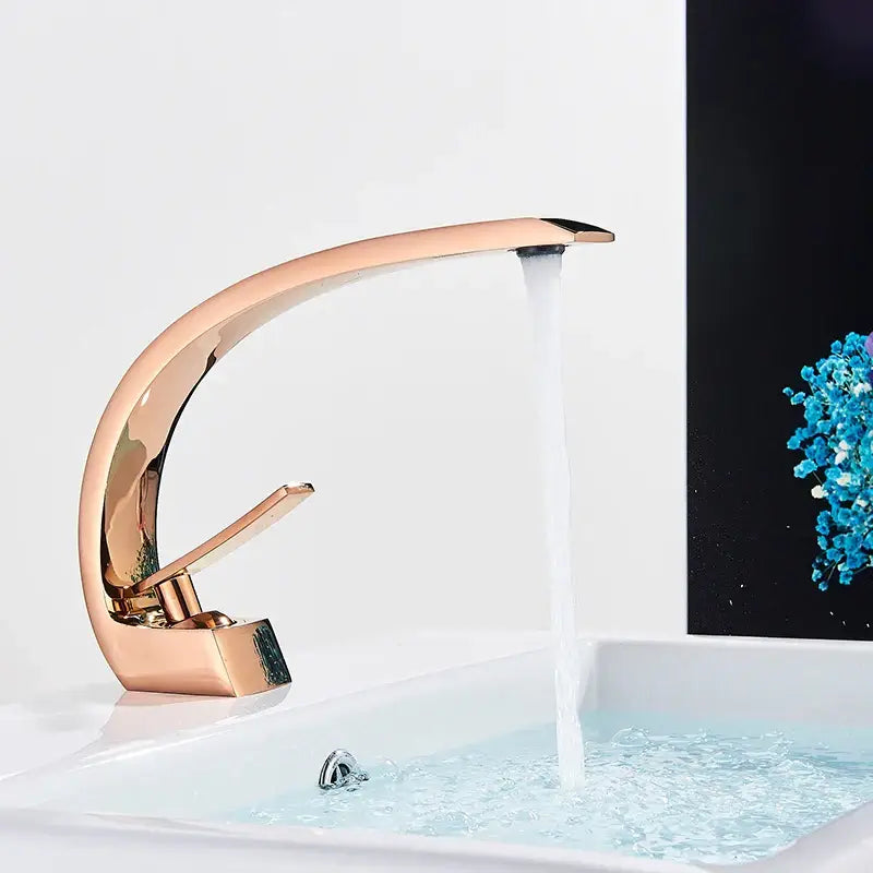 DecorBites™ Black Luxury Brass Basin Faucet Mixer Tap