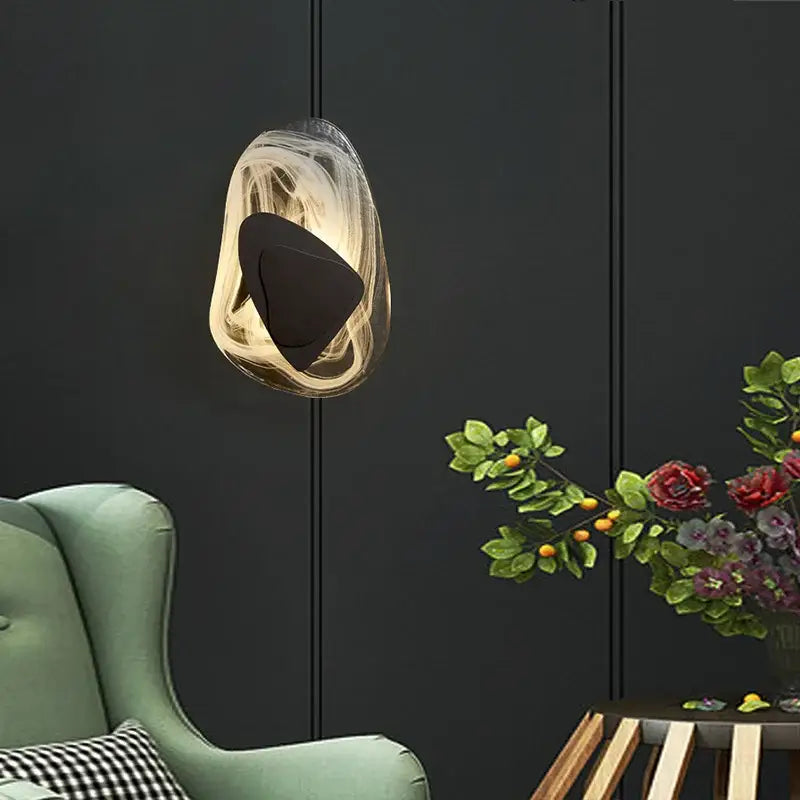 DecorBites™ Black Luxury LED Wall Light for Bedroom Living Room Sconce Lighting