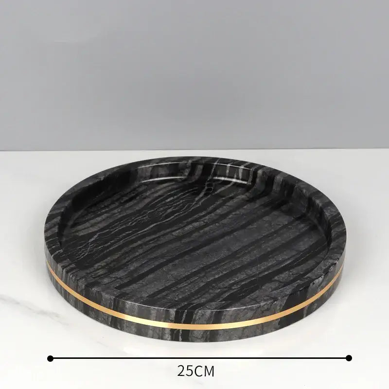 DecorBites™ Black Marble Bathroom Accessories Set