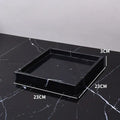 DecorBites™ Black Marquina Marble Bathroom Set cue.opti