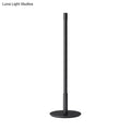 DecorBites™ Black Plumb Rod LED Night Light: Sleek Bedside Table Lamp with Warm/White Light