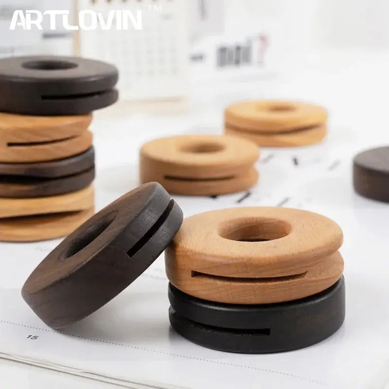 Decorbites black walnut donuts bag clips kitchen sealing tool