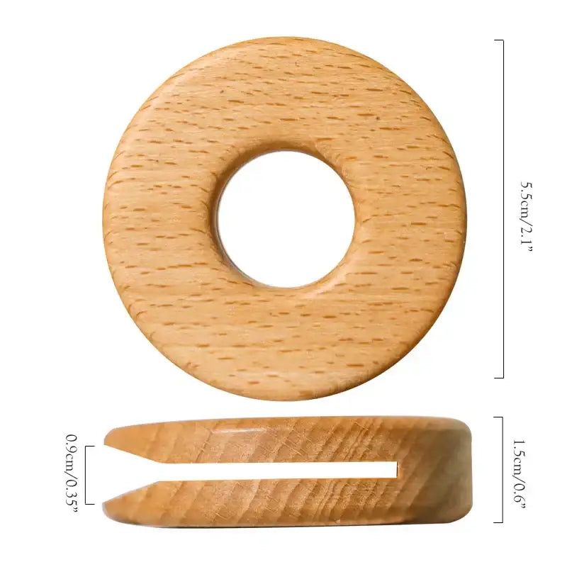 Decorbites black walnut donuts bag clips kitchen sealing tool