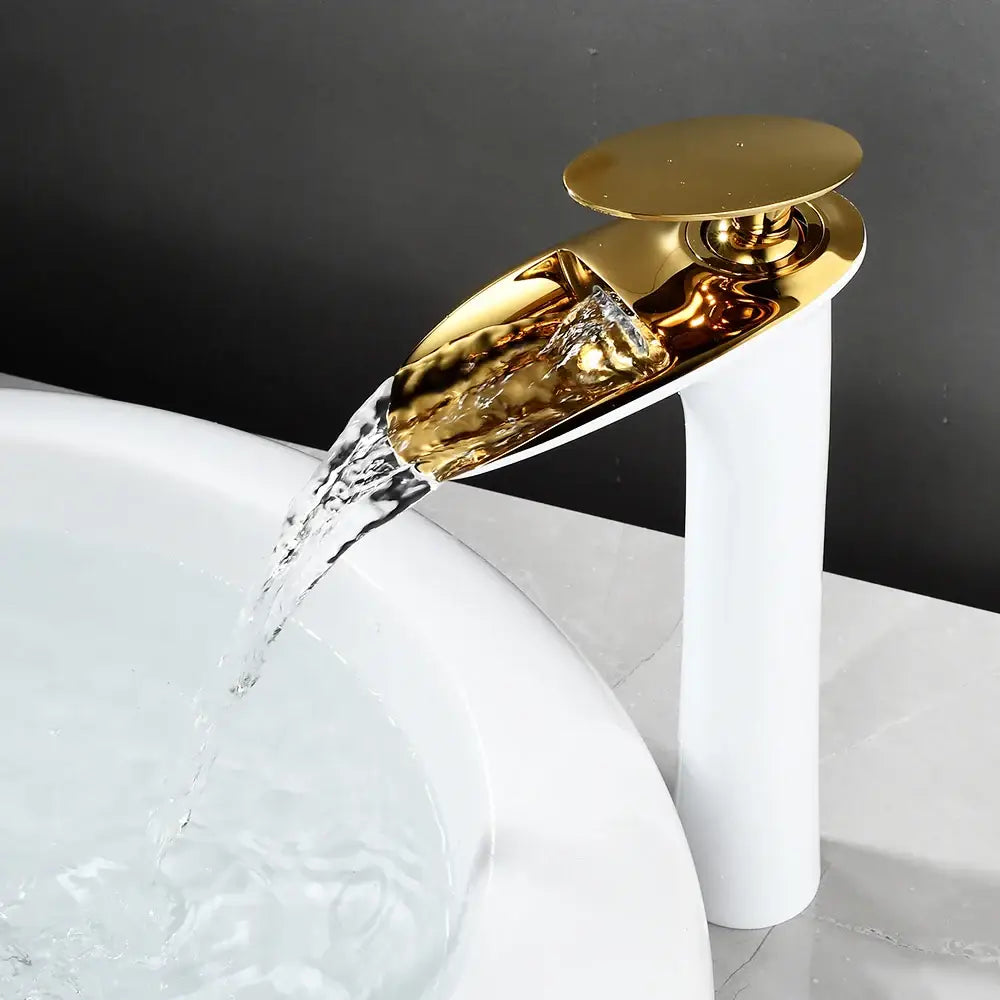 DecorBites™ Black Waterfall Bathroom Faucet Mixer Tap
