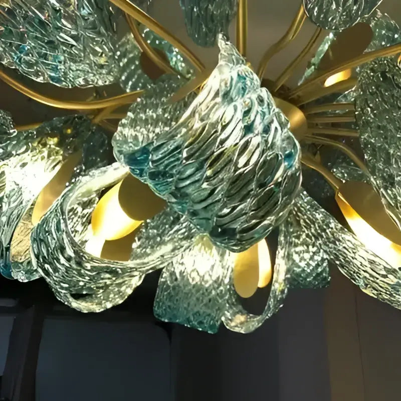 DecorBites™ Blue Glass LED Pendant Lamps - Modern Designer Lighting
