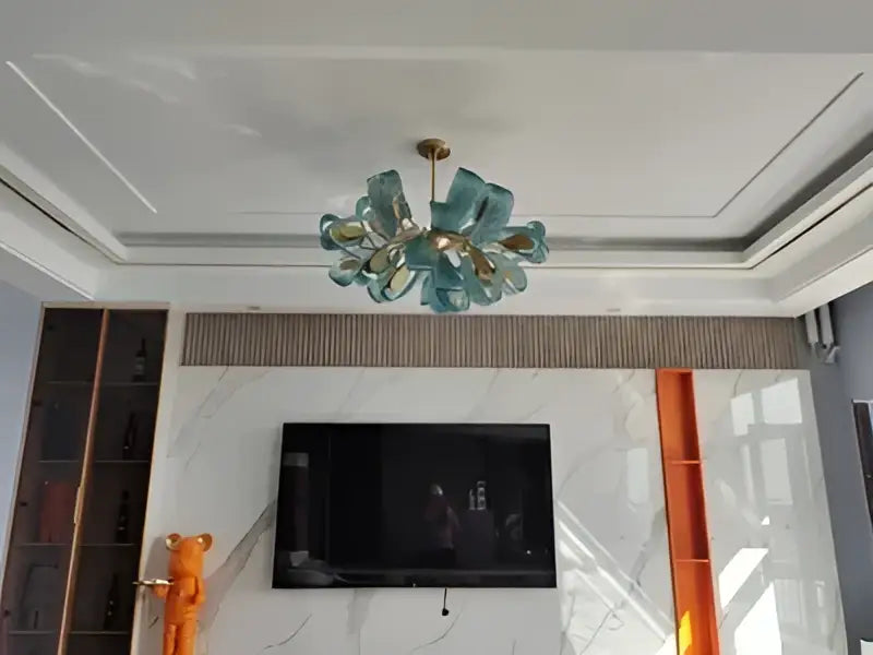 DecorBites™ Blue Glass LED Pendant Lamps - Modern Designer Lighting