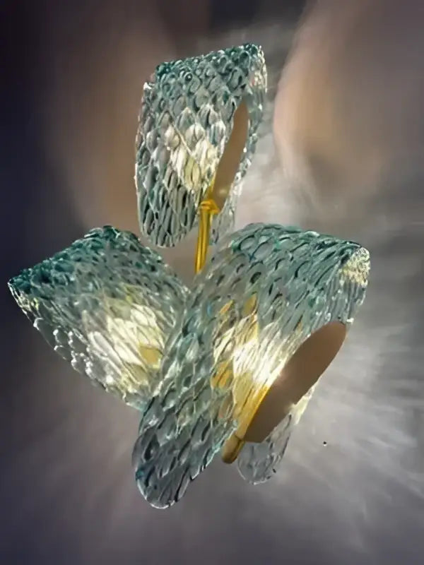 DecorBites™ Blue Glass LED Pendant Lamps - Modern Designer Lighting