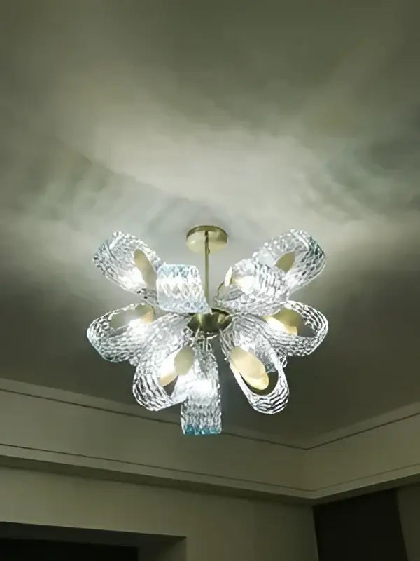 DecorBites™ Blue Glass LED Pendant Lamps - Modern Designer Lighting