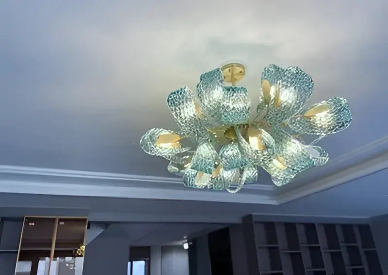 DecorBites™ Blue Glass LED Pendant Lamps - Modern Designer Lighting