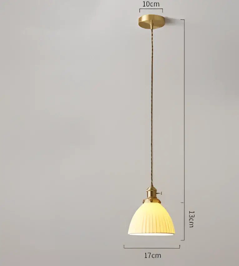 Decorbites blue glass pendant light with black lace for bedroom