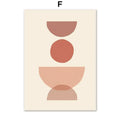 DecorBites™ Bohemian Wall Art Canvas Painting - Abstract Geometry