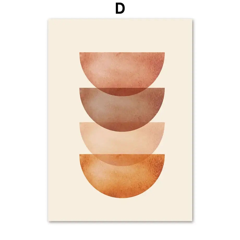 DecorBites™ Bohemian Wall Art Canvas Painting - Abstract Geometry