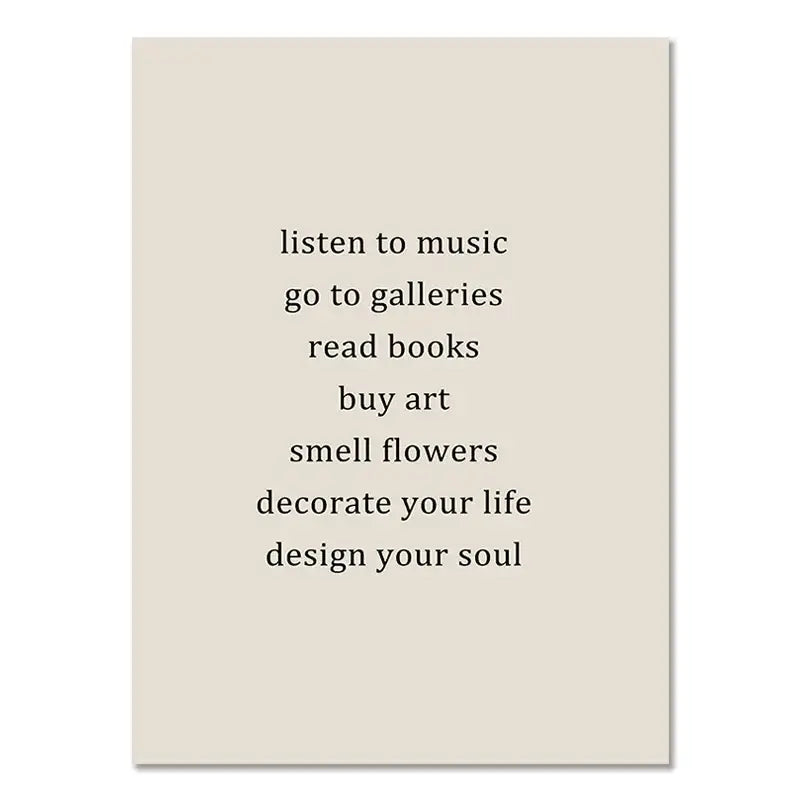 DecorBites™ Boho Geometric Line Canvas Wall Art
