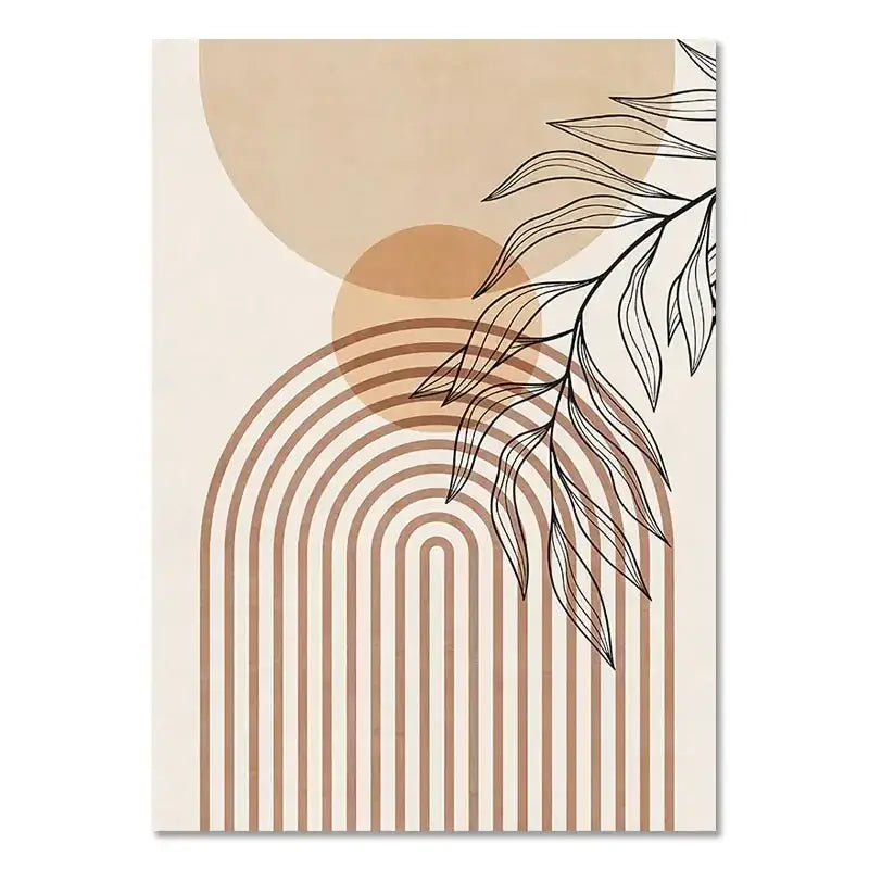 DecorBites™ Boho Light Canvas Wall Art - Nordic Minimalist