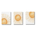 DecorBites™ Boho Rainbow Sunshine Nursery Poster Set