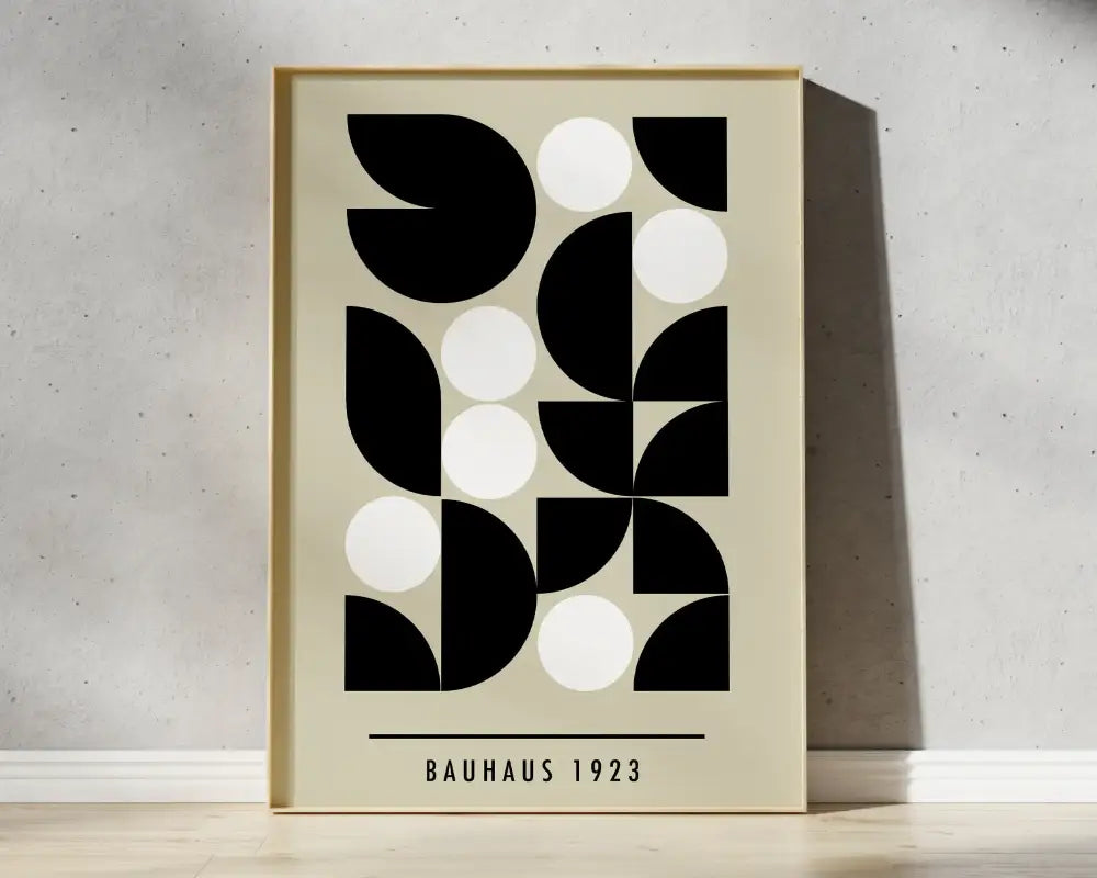DecorBites™ Bright Geometric Canvas Art Print for Home