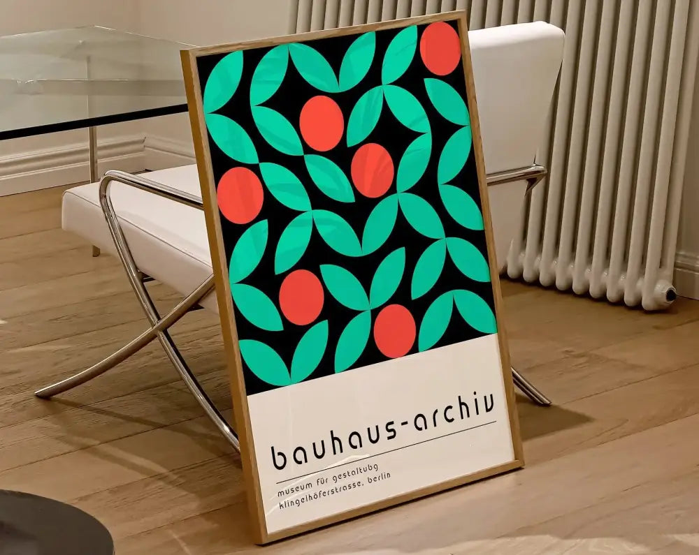 DecorBites™ Bright Geometric Canvas Print for Home Decor