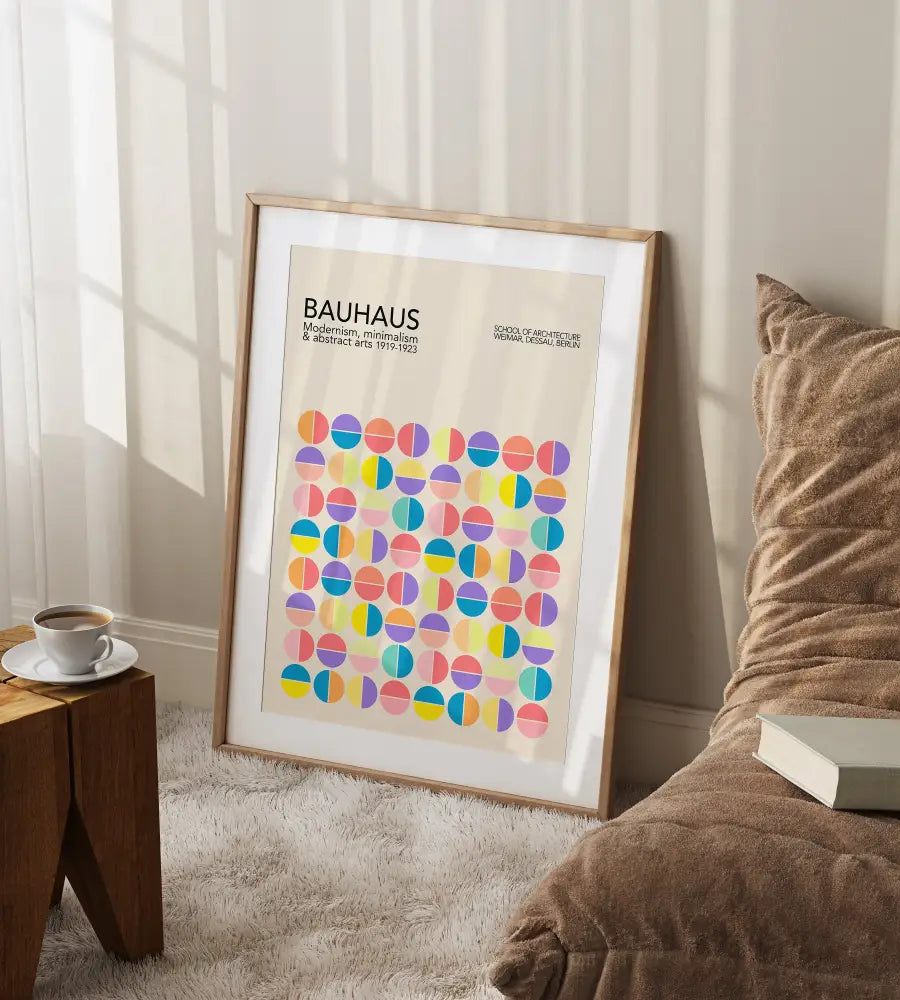 DecorBites™ Bright Geometric Canvas Prints for Home Decor
