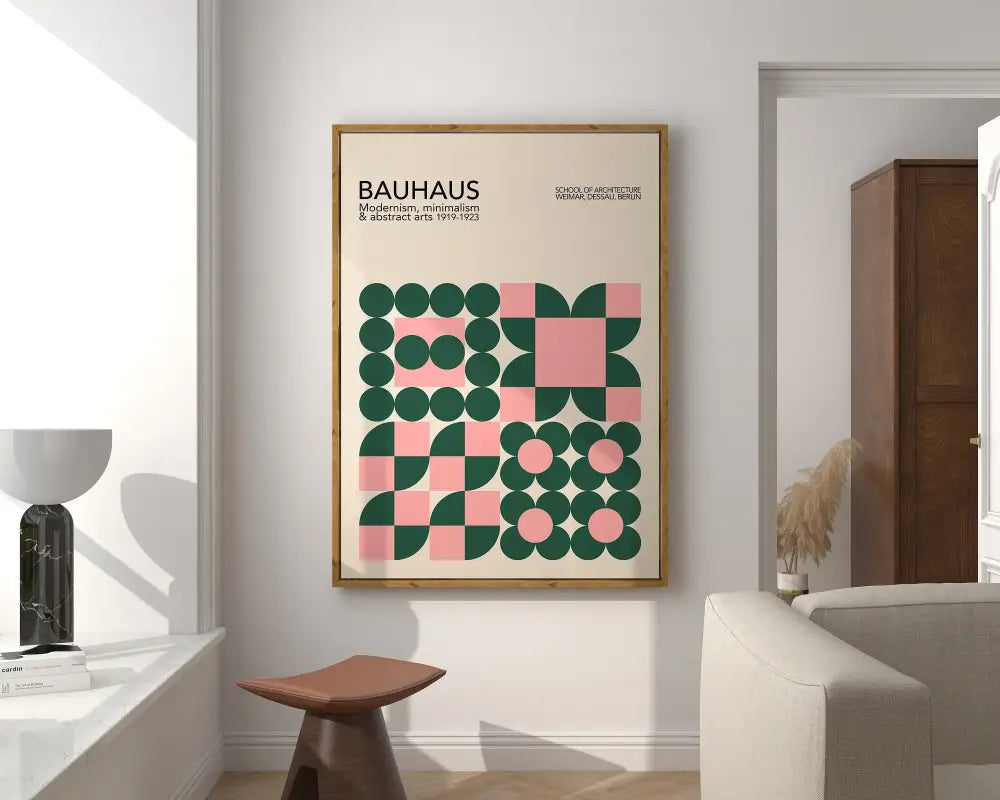 DecorBites™ Bright Geometric Canvas Prints for Home Decor
