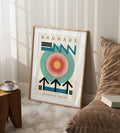 DecorBites™ Bright Geometric Wall Art Canvas Print